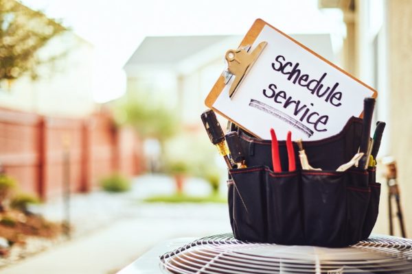 SCHEDULE SERVICE TMS Spring HVAC Service 