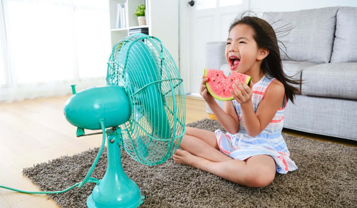 summer fan a/c safety