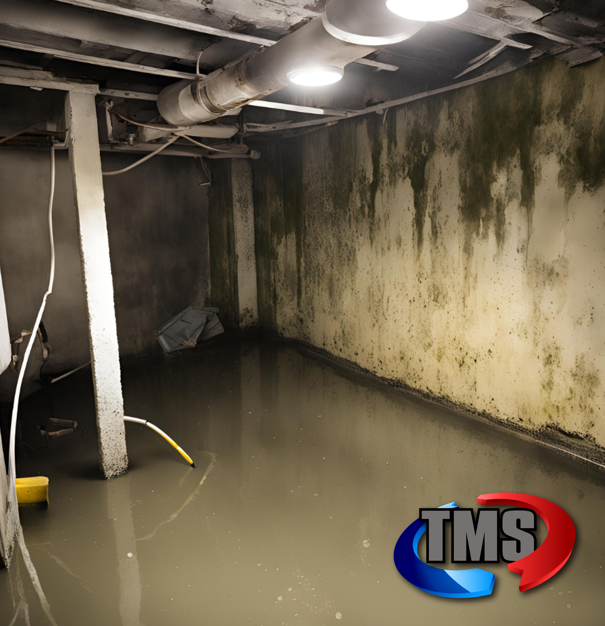 sump pump replacement basement flooding mold mildew