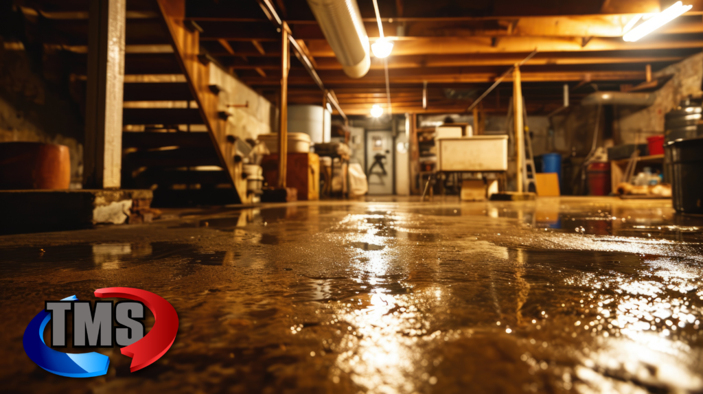 sump pump flooded basement plumbing