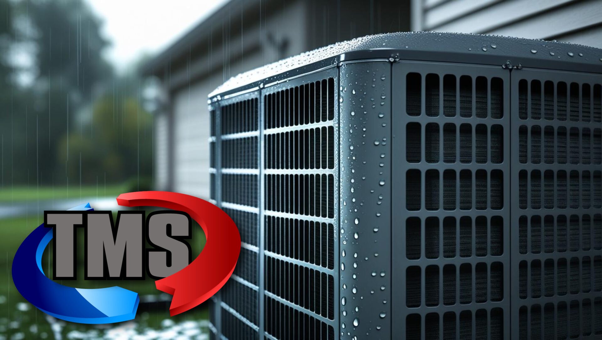 air conditioner storm lightning rain safety