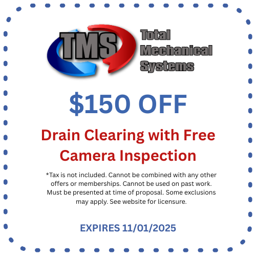 Drain Clearing with Free Camera Inspection Offer