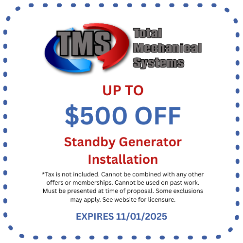 Standby Generator Installation Offer